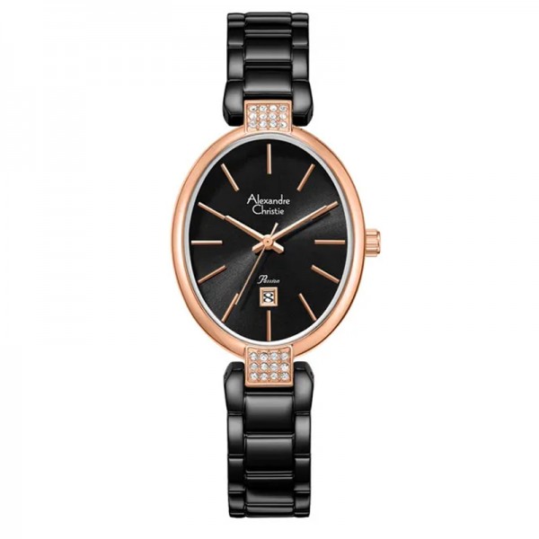Alexandre Christie AC 2C21 Rosegold Black LDBBRBA